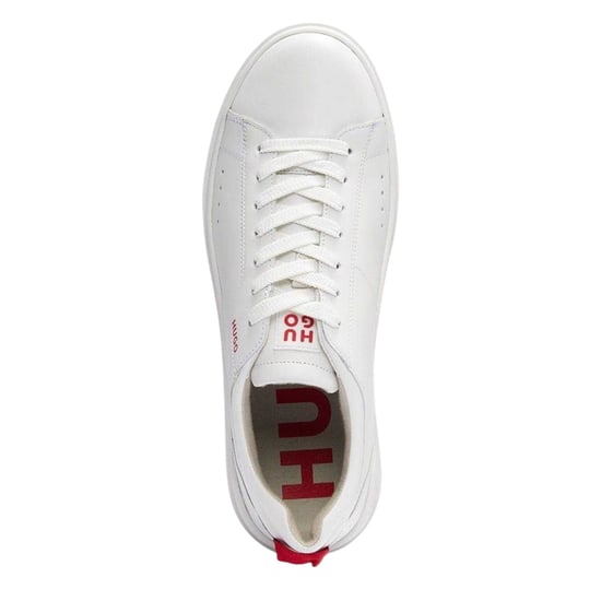 Hugo Boss - "Tenn" Sneaker für Herren, Leder, Flach (Weiß) - Image 3
