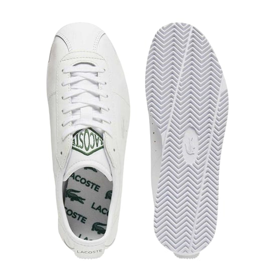 Lacoste - "Club" Sneaker für Damen, Leder (Weiß) - Image 4