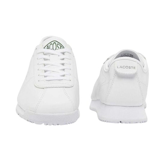 Lacoste - "Club" Sneaker für Damen, Leder (Weiß) - Image 5