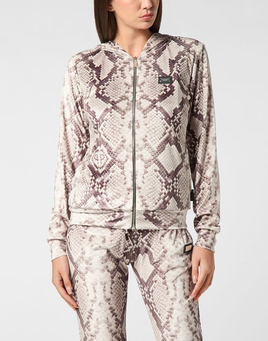 Sweatjacke Mit Kapuze Python - Image 2