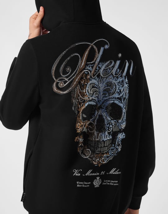 Kapuzen-Sweatjacket Skull - Image 3