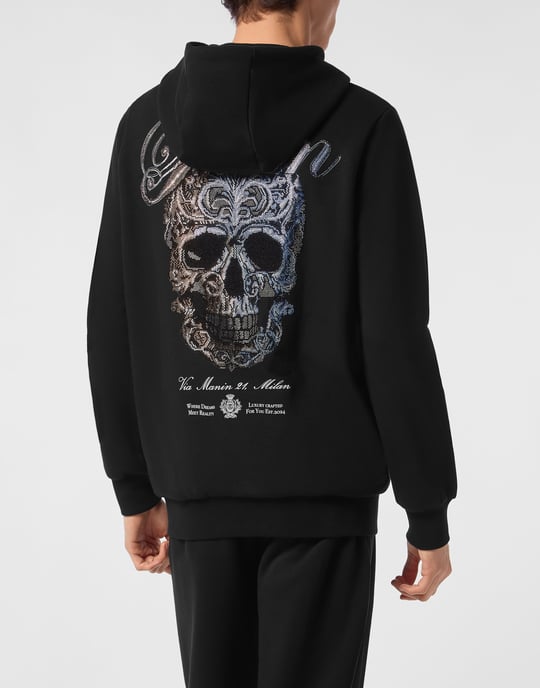 Kapuzen-Sweatjacket Skull - Image 5