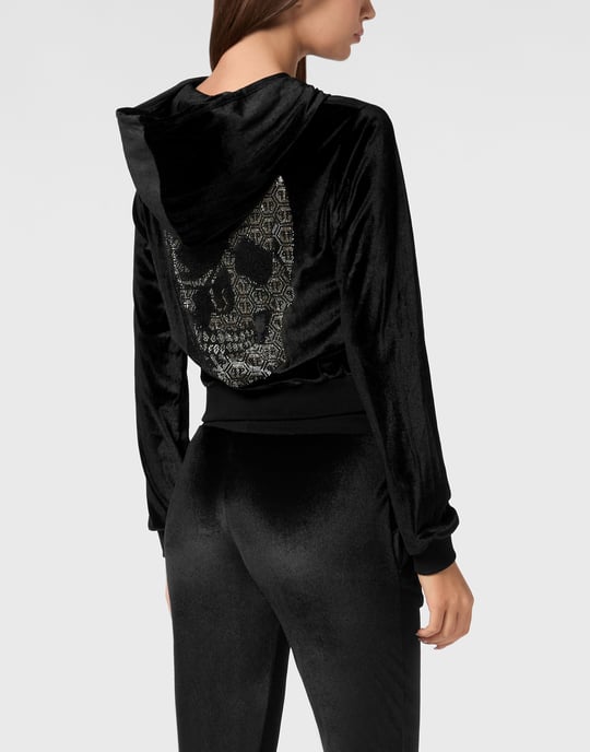 Sweatjacke Mit Kapuze Skull - Image 4