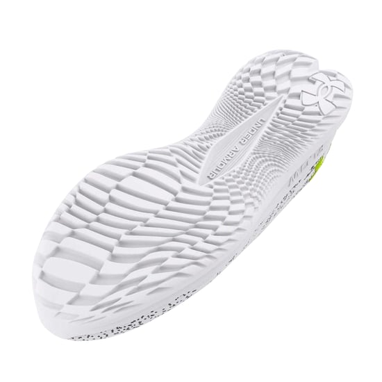 Under Armour - "Velociti 3" Schuhe für Damen (Weiß/Gelb) - Image 4