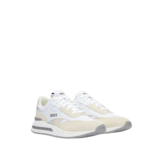 Boss - "Kurt" Sneaker für Herren, Leder (Weiß) - Image 5