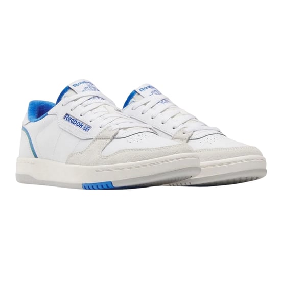 Reebok - "Phase" Spielplatz Turnschuhe für Damen, Leder (Weiß/Blau) - Image 3