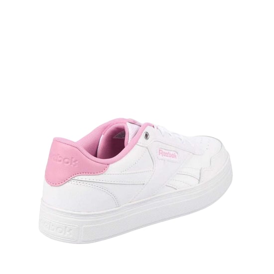 Reebok - "Court Advance Bold" Sneaker für Damen, Leder (Weiß/Pink) - Image 1