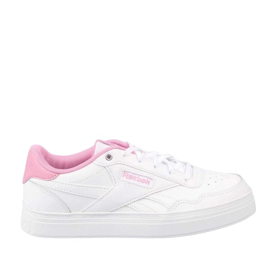 Reebok - "Court Advance Bold" Sneaker für Damen, Leder (Weiß/Pink) - Image 3