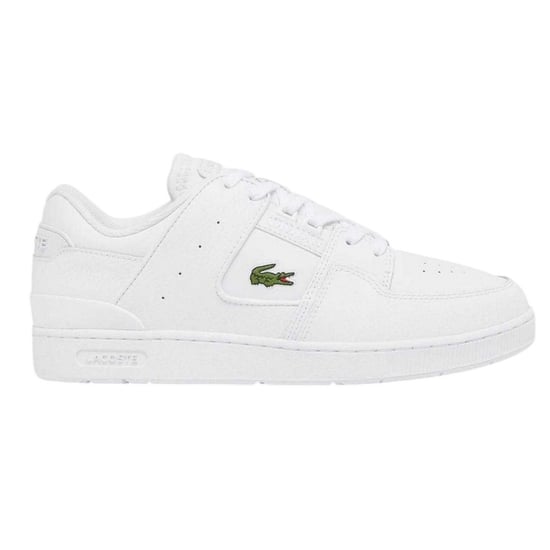 Lacoste - "Court Cage" Sneaker für Herren, Leder (Weiß) - Image 1