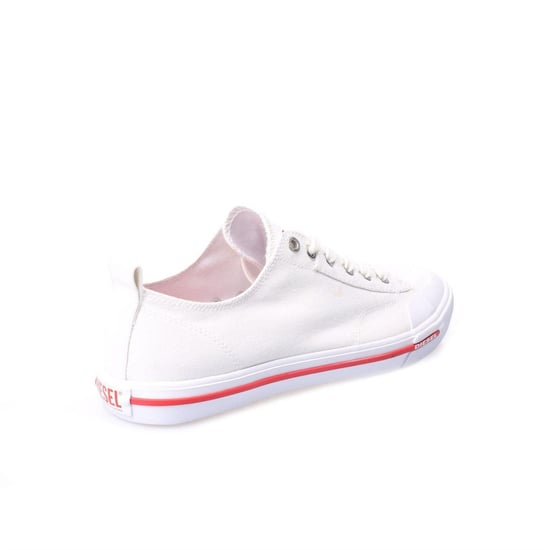Diesel - "S-Athos" Mit Streifendetail Sneaker für Herren, Canvas (Weiß) - Image 2