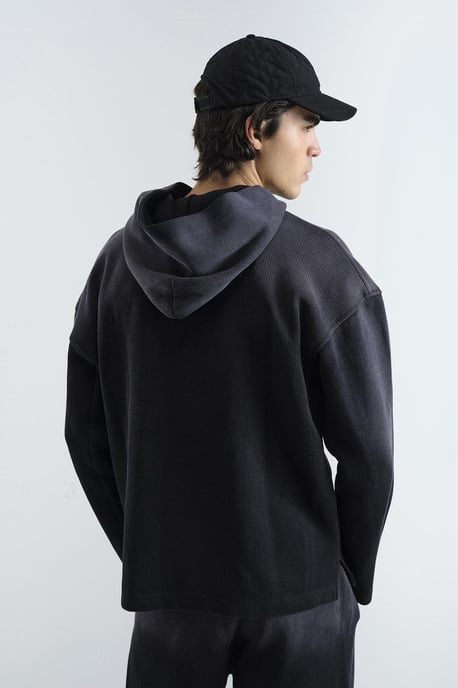 Kapuzensweatshirt aus Strick - Image 3