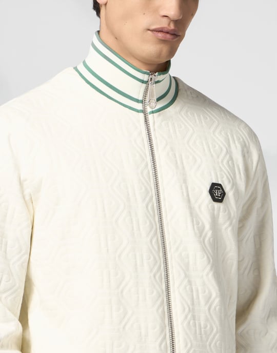 Tracksuit Jacket Jacquard Monogram - Image 3