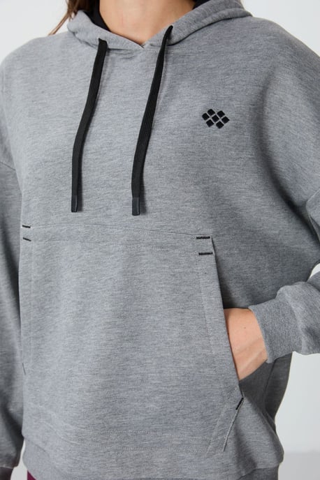 Übermaß Kapuzenpullover mit Tasche - Image 2