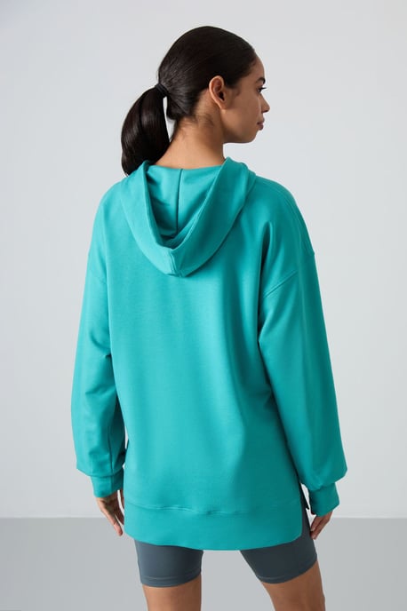Übergroßer bedruckter Kapuzenpullover - Image 6