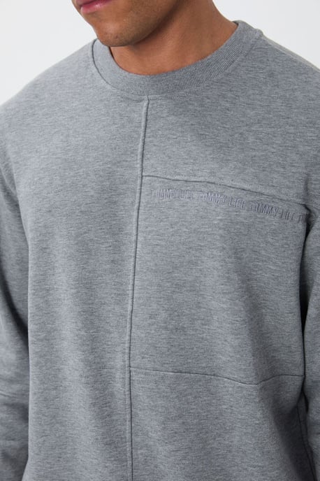 Herren Sweatshirt mit Rundhalsausschnitt - Image 2