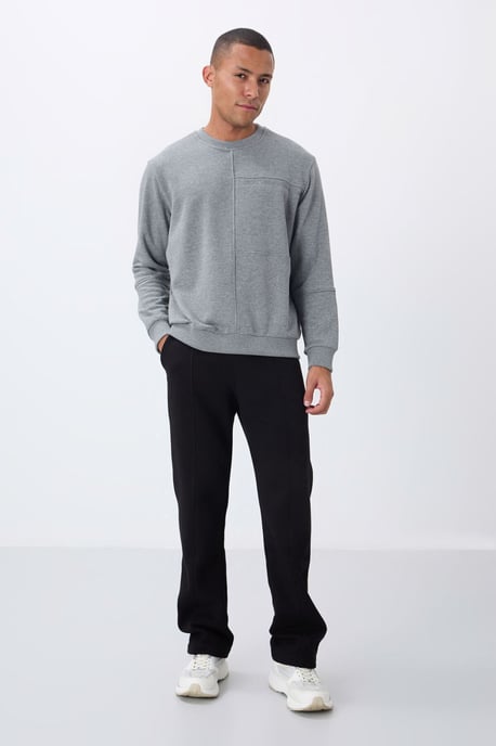 Herren Sweatshirt mit Rundhalsausschnitt - Image 3