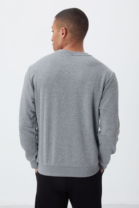 Herren Sweatshirt mit Rundhalsausschnitt - Image 5