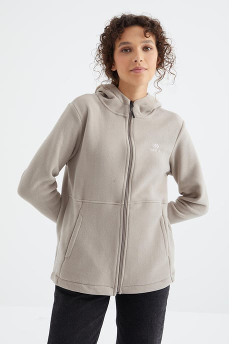 Damen Kapuzenzip Sweatshirt - Image 2