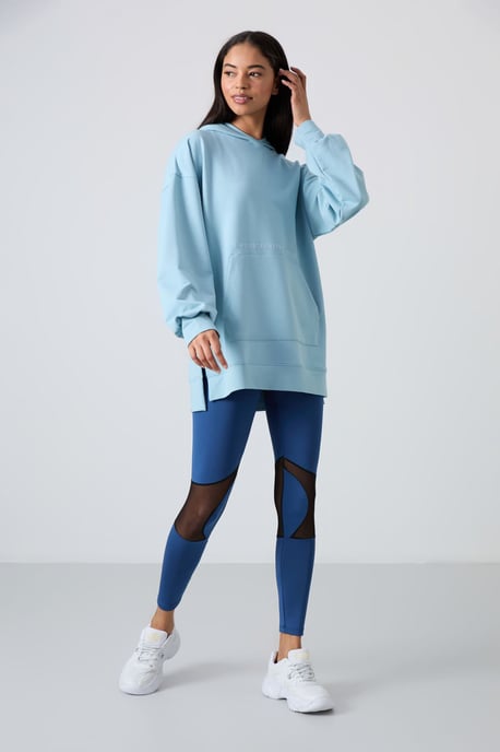 Übergroßer bedruckter Kapuzenpullover - Image 2