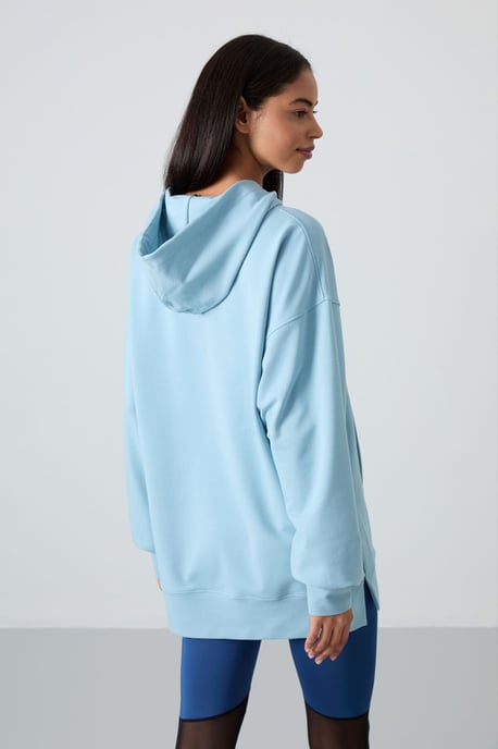 Übergroßer bedruckter Kapuzenpullover - Image 6