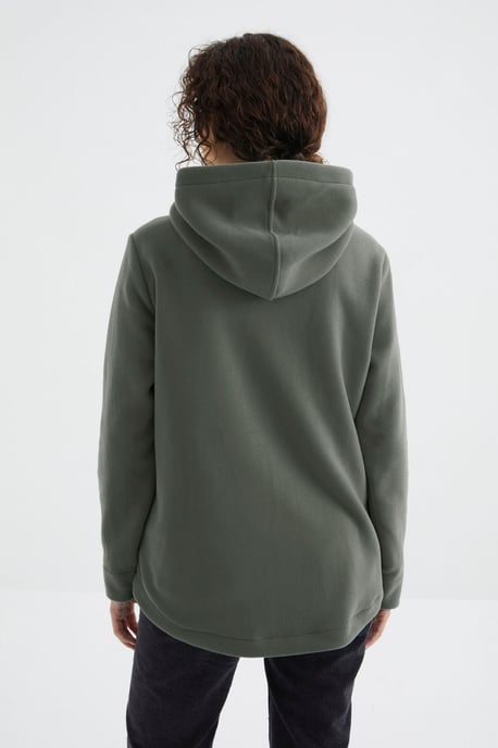 Damen Kapuzen-Zip-Sweatshirt - Image 6
