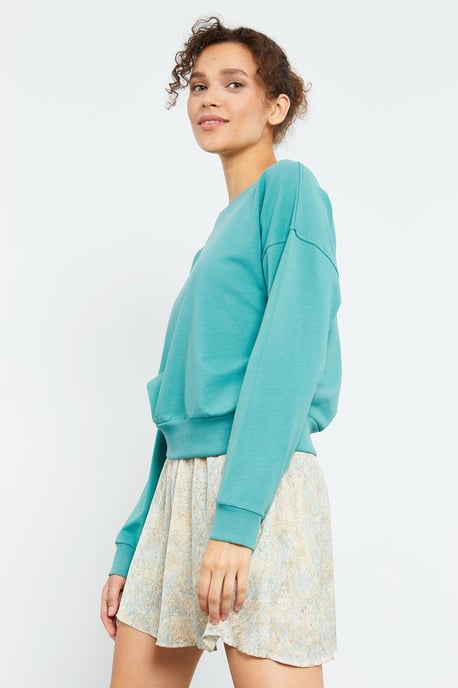 Damen Freizeit Crewneck Sweatshirt - Image 5