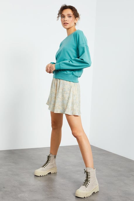 Damen Freizeit Crewneck Sweatshirt - Image 6
