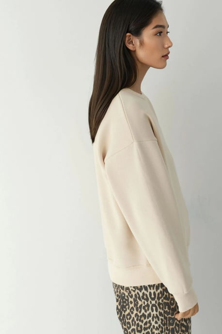 Komfort Sweatshirt mit Tiermotiv, bestickt, mit erhöhtem Rundhalsausschnitt - Image 3