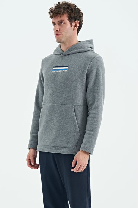 Herren Hoodie mit bedrucktem Logo - Image 2