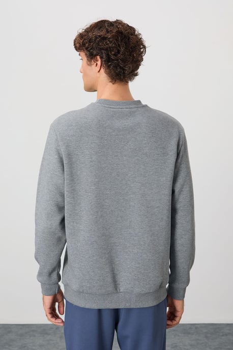 Herren Sweatshirt mit regulärer Passform und Rundhalsausschnitt - Image 5