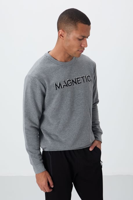 Herren bedruckter Rundhals-Sweatshirt - Image 3