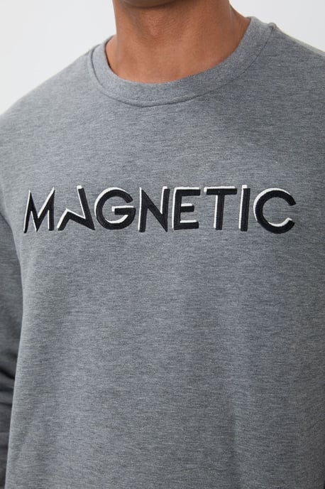 Herren bedruckter Rundhals-Sweatshirt - Image 6