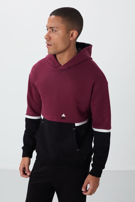 Tommy Life Herren-Kapuzenpullover mit Farbblock - Mehrfarbig - Image 4