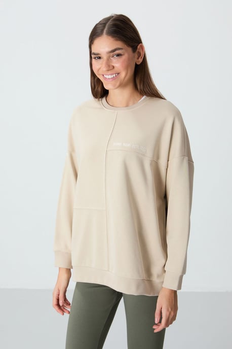 Übergroßer Rundhals-Sweatshirt - Image 2