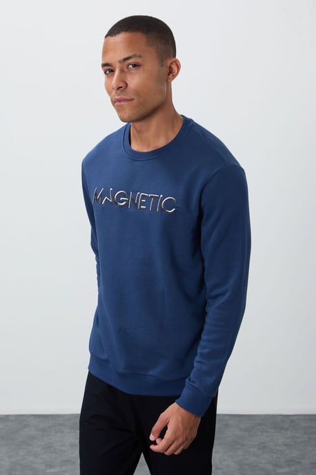 Herren Bedruckter Rundhals-Sweatshirt - Image 1