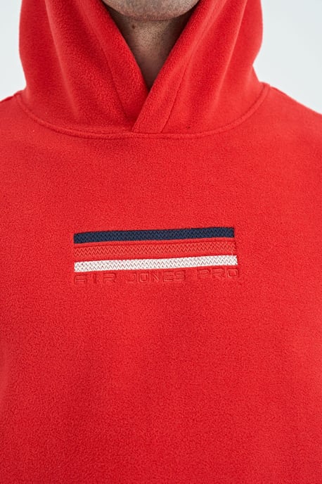 Herren Kapuzenpullover mit Print-Logo - Image 3