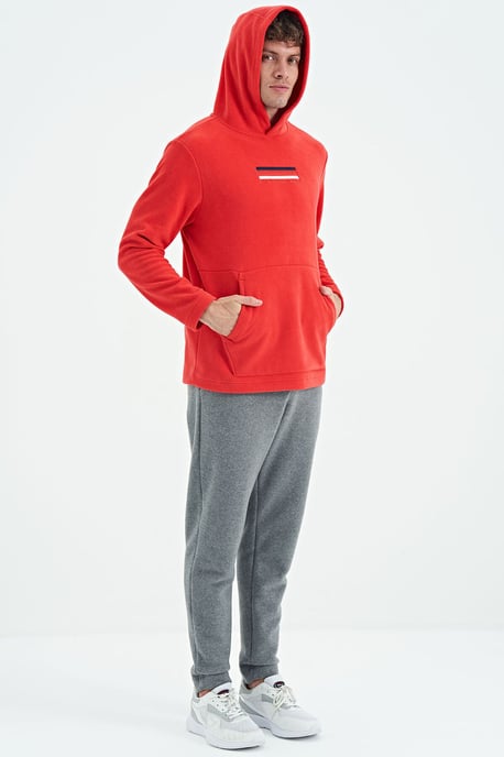 Herren Kapuzenpullover mit Print-Logo - Image 6