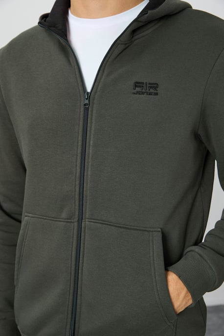 Herren Kapuzen-Zip-Sweatshirt - Image 3