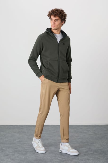 Herren Kapuzen-Zip-Sweatshirt - Image 4