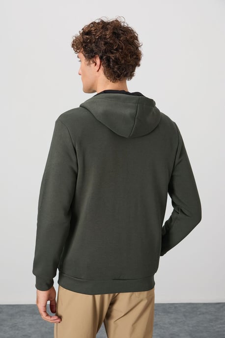 Herren Kapuzen-Zip-Sweatshirt - Image 6