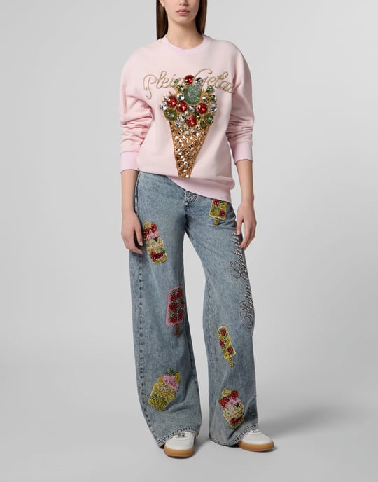 Washed Sweatshirt Gelato - Image 4