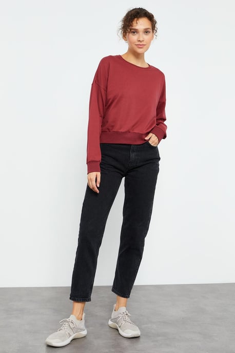Damen Freizeit Crewneck Sweatshirt - Image 2