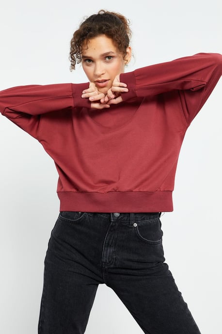 Damen Freizeit Crewneck Sweatshirt - Image 3