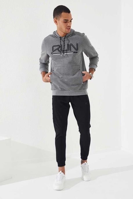Herren Kapuzenpullover mit Logo-Print - Image 4