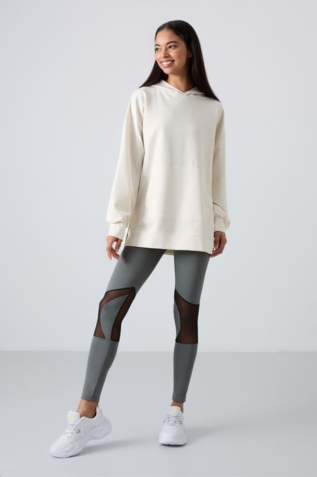 Übergroßer bedruckter Kapuzenpullover - Image 2