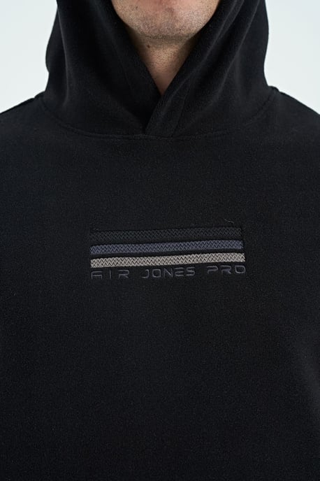 Herren Hoodie mit bedrucktem Logo - Image 3