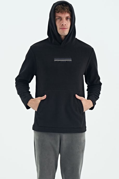 Herren Hoodie mit bedrucktem Logo - Image 5