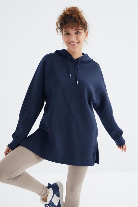 Übermaß Kapuzenpullover mit Tasche - Image 3