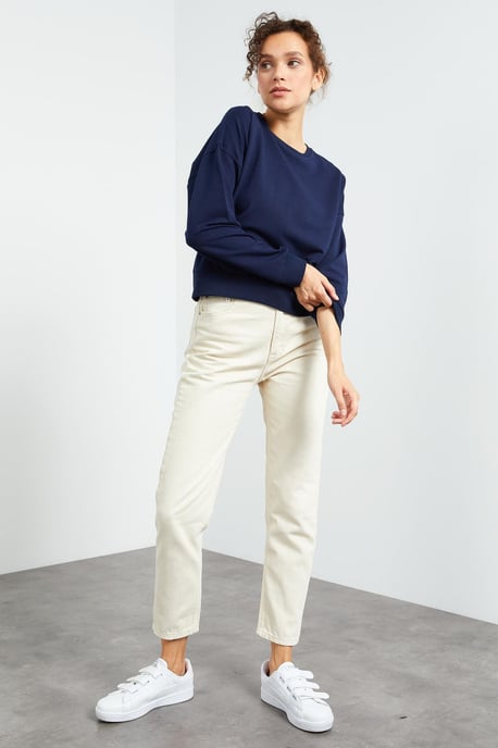 Damen Freizeit Crewneck Sweatshirt - Image 4