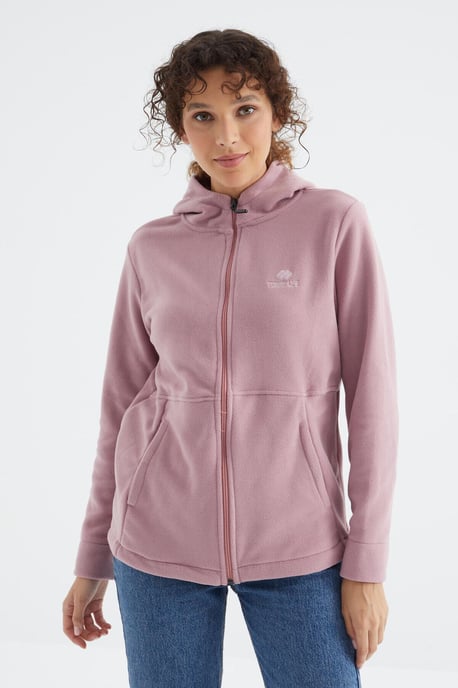 Damen Kapuzenzip-Sweatshirt - Image 1
